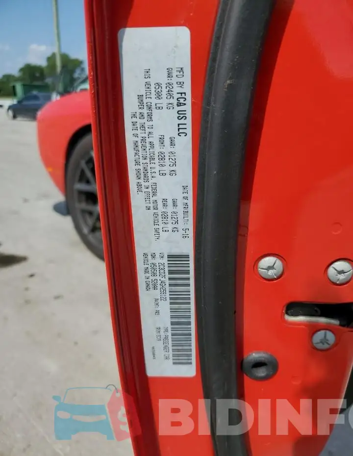 2C3CDZFJ4GH255122 Photo# 12