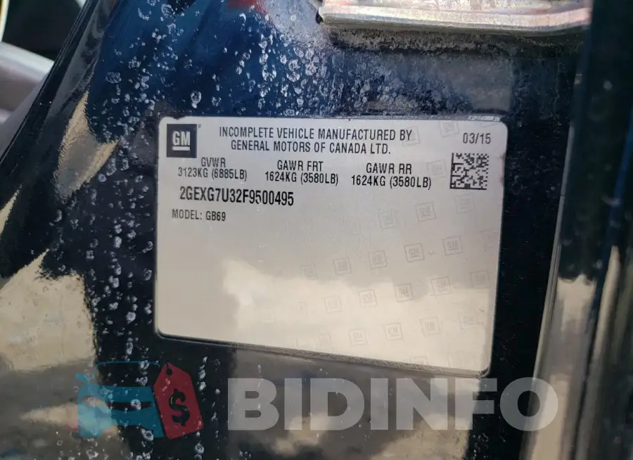 2GEXG7U32F9500495 Photo# 13