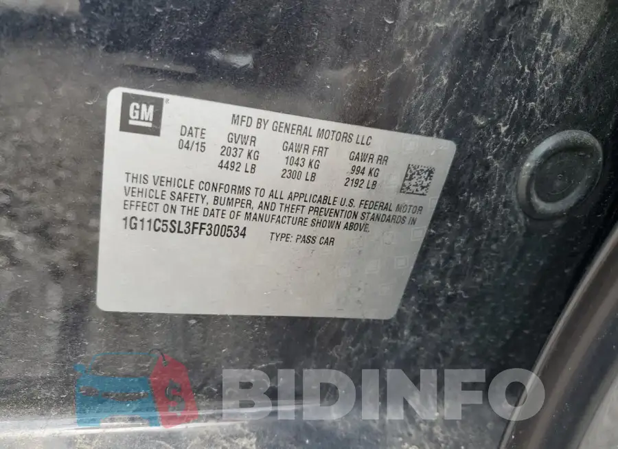 1G11C5SL3FF300534 Photo# 12