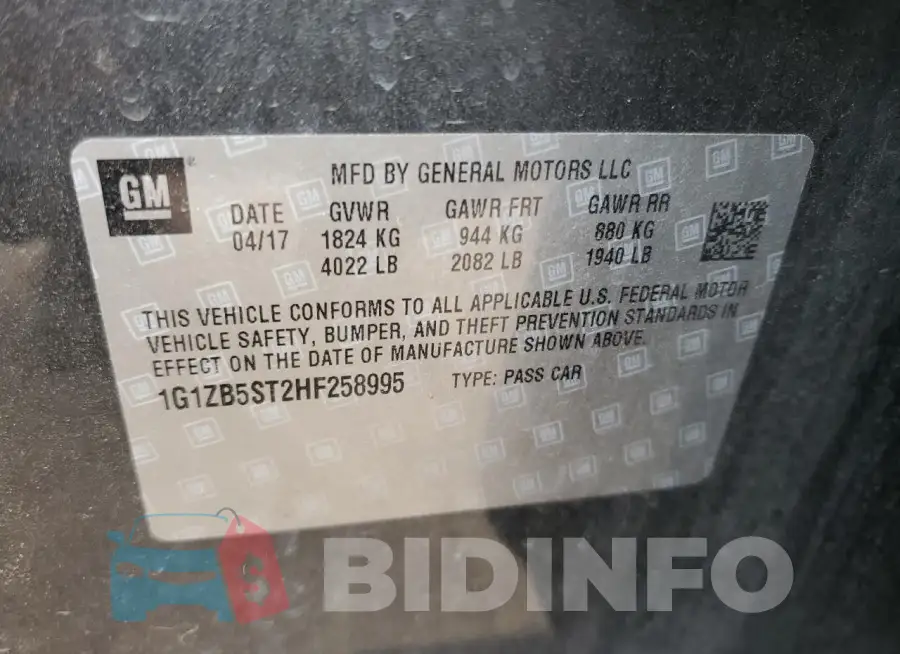 1G1ZB5ST2HF258995 Photo# 12