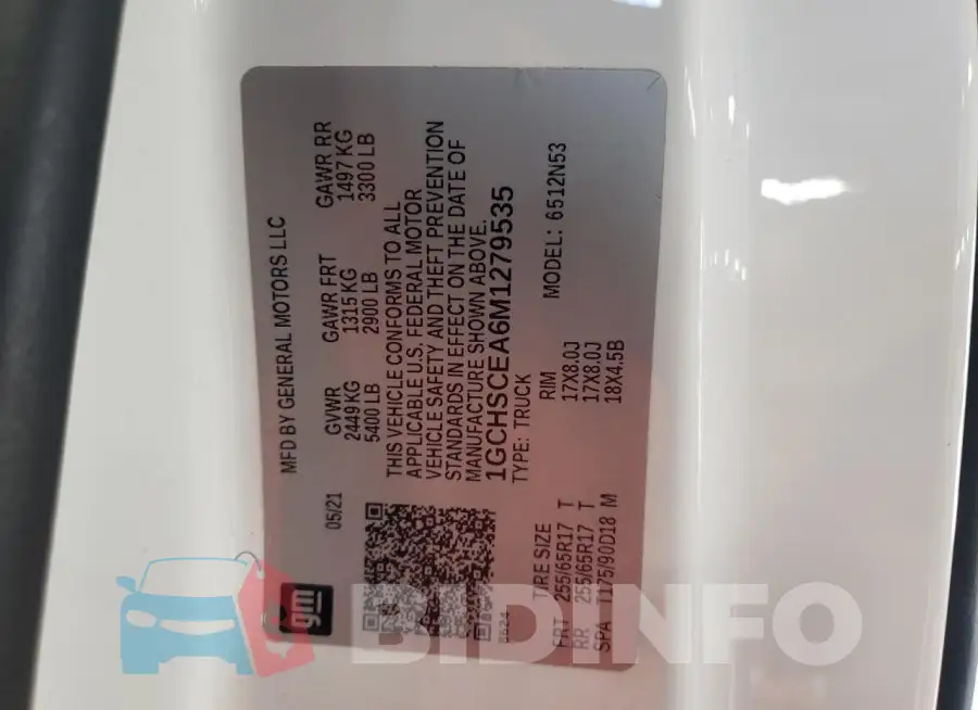 1GCHSCEA6M1279535 Photo# 12