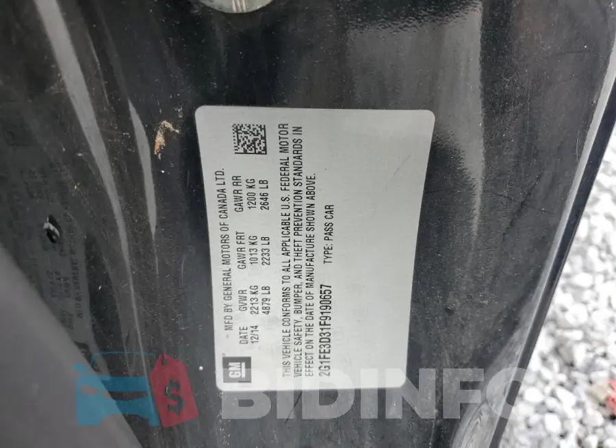 2G1FE3D31F9190657 Photo# 12
