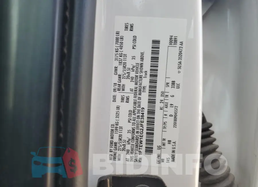 1FTEW1EG2JFE38419 Photo# 12