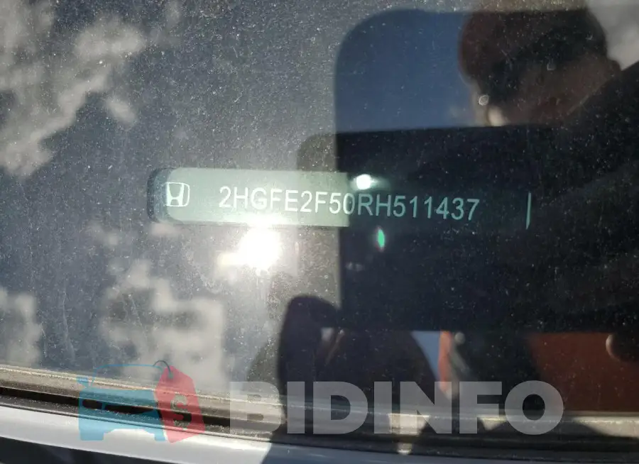 2HGFE2F50RH511437 Photo# 12