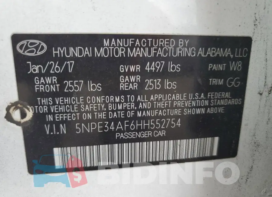 5NPE34AF6HH552754 Photo# 12
