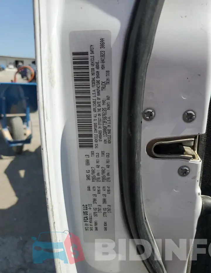 1C6RR6FT3FS676125 Photo# 12