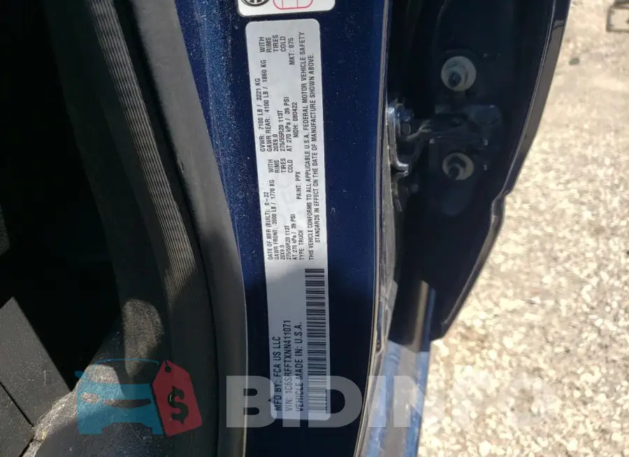 1C6SRFFTXNN411071 Photo# 13
