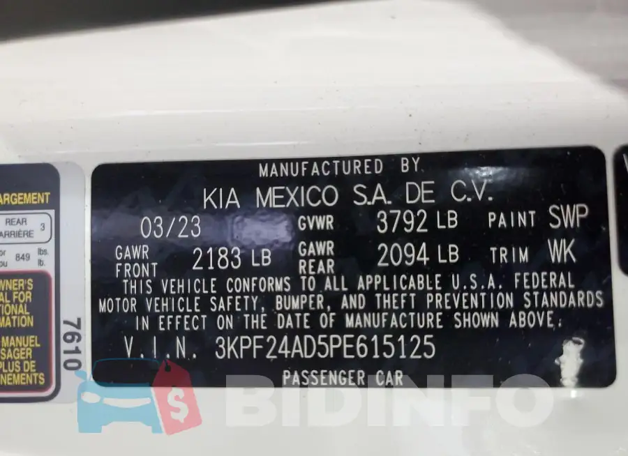 3KPF24AD5PE615125 Photo# 12