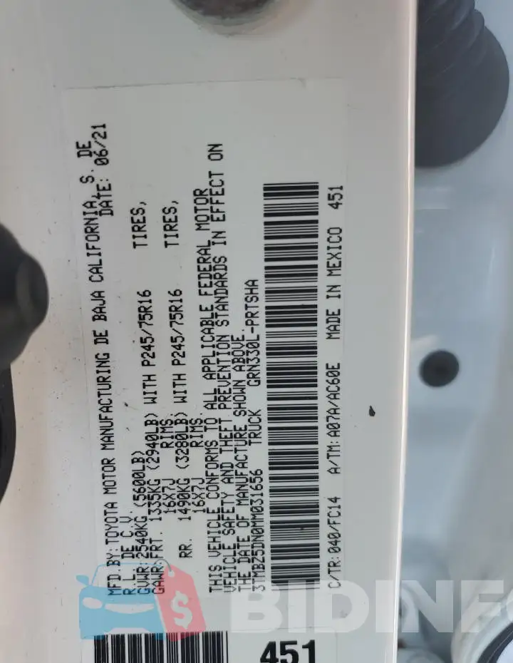 3TMBZ5DN0MM031656 Photo# 12