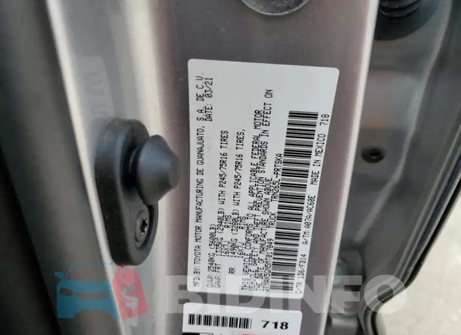 3TYAX5GN5MT017849 Photo# 12