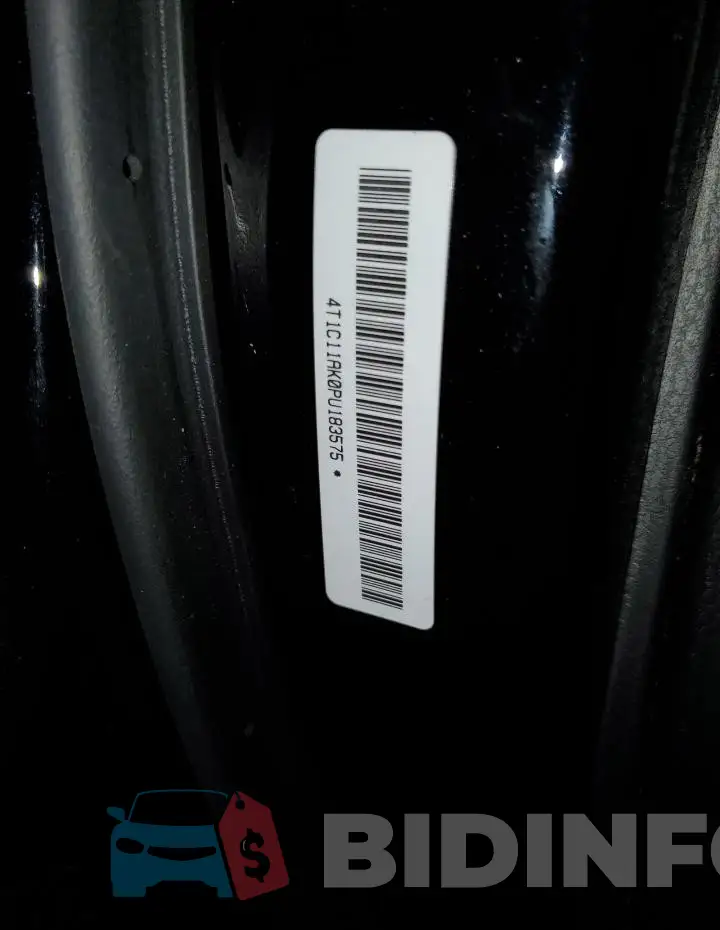 4T1C11AK0PU183575 Photo# 13