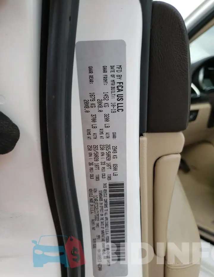 1C4RJFCG2LC175322 Photo# 14