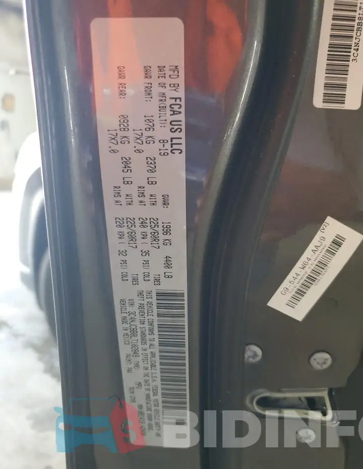 3C4NJCBB8LT102849 Photo# 13