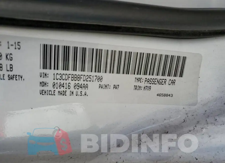 1C3CDFBB8FD251700 Photo# 12