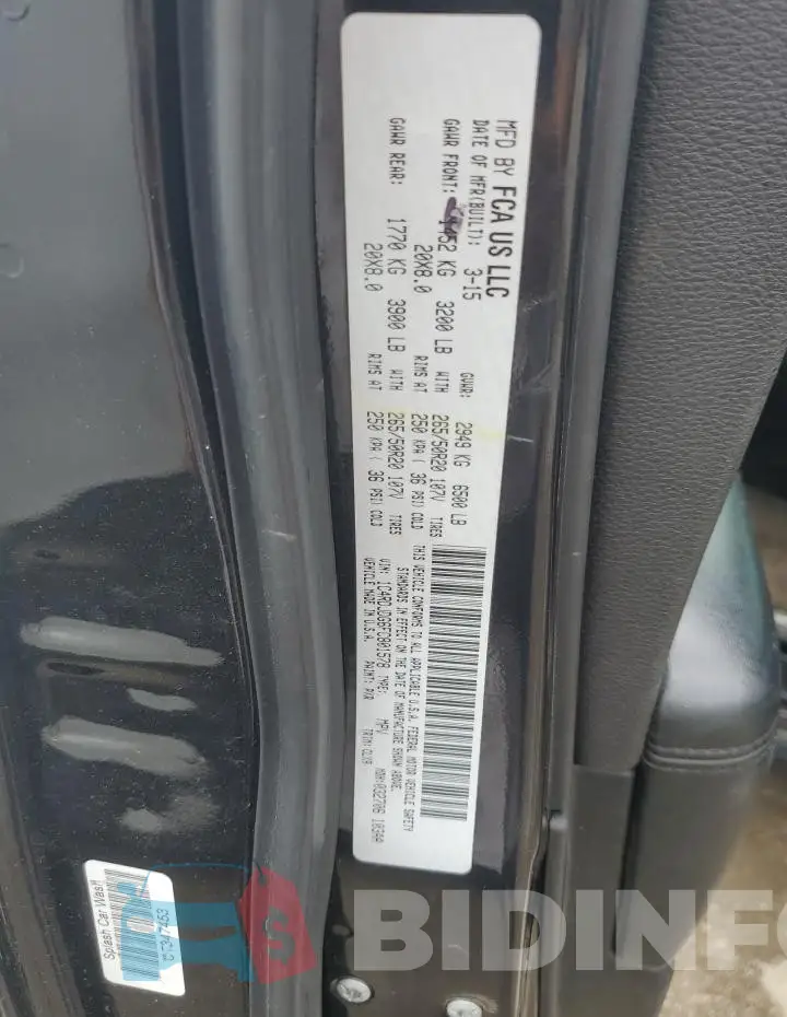 1C4RDJDG6FC801578 Photo# 13