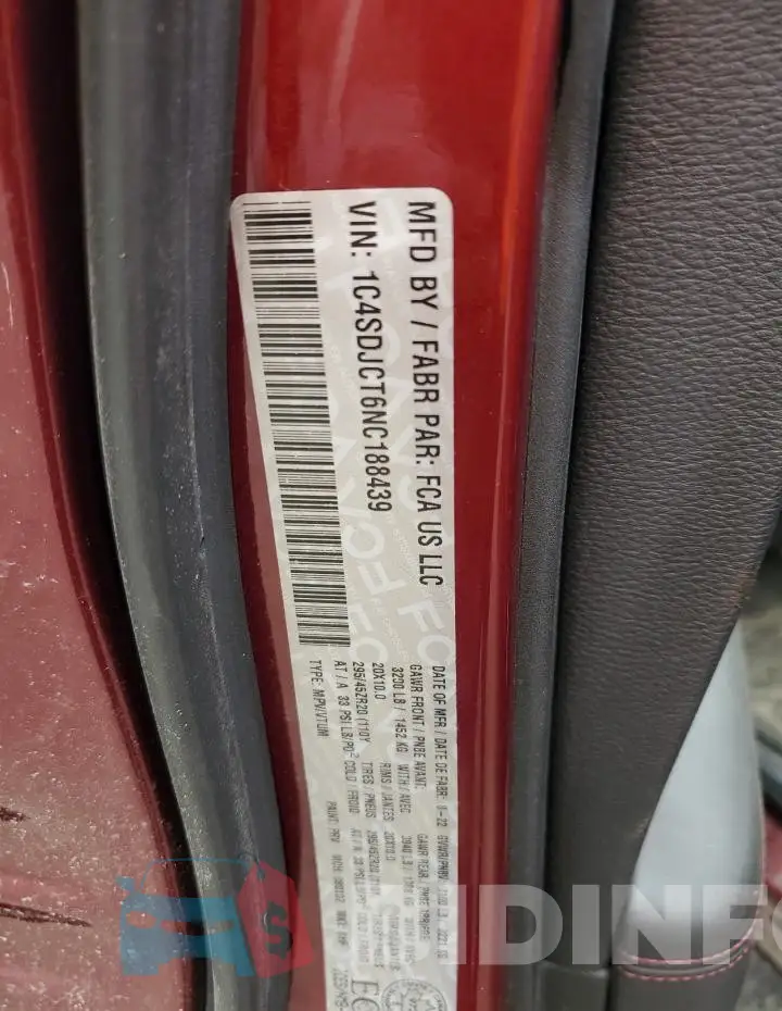 1C4SDJCT6NC188439 Photo# 13