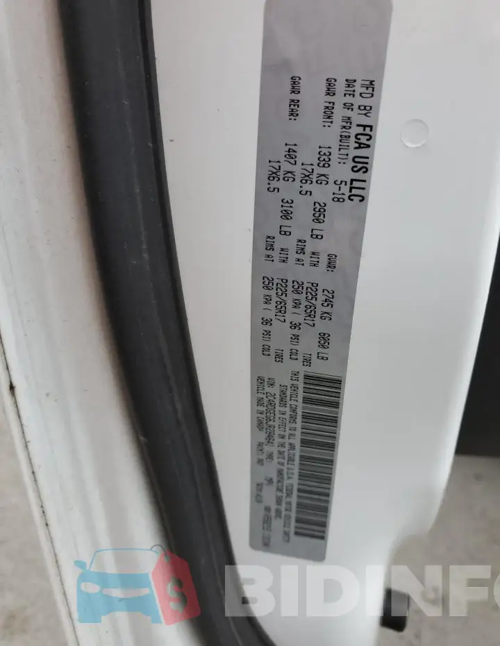 2C4RDGEG6JR284641 Photo# 14