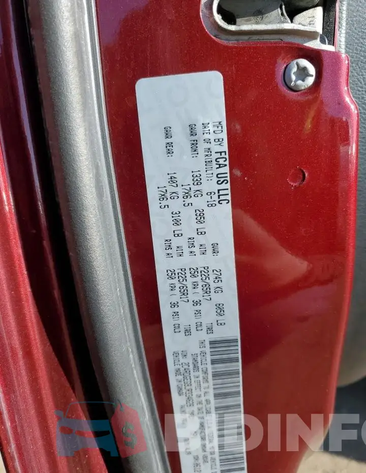 2C4RDGEG9JR334626 Photo# 13