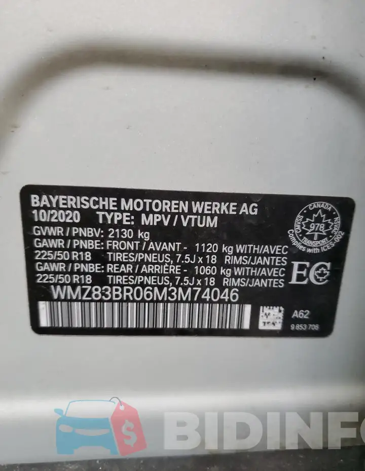 WMZ83BR06M3M74046 Photo# 12