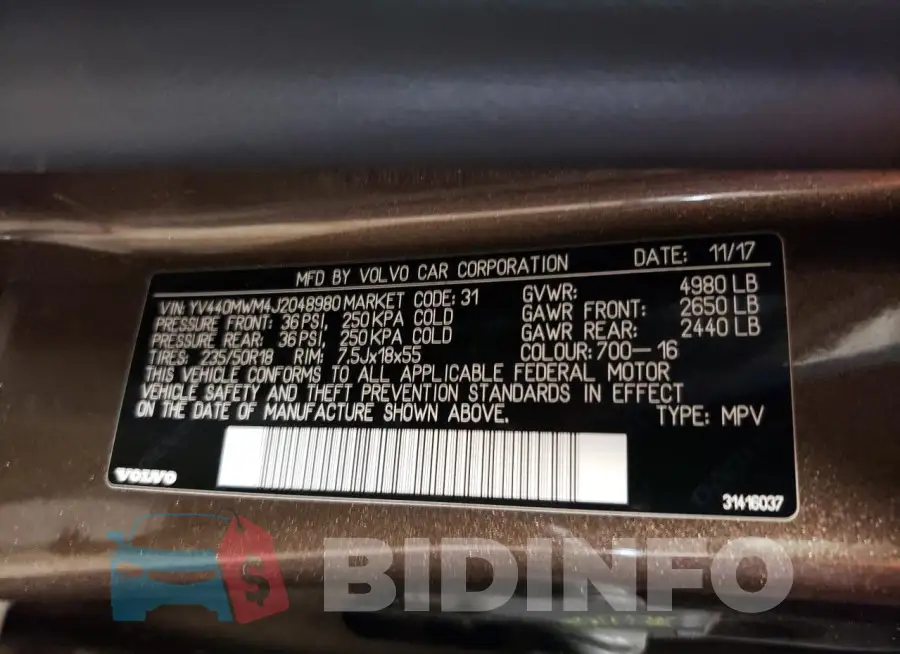 YV440MWM4J2048980 Photo# 13