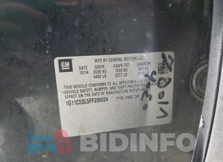 1G11C5SL5FF206624 Photo# 12