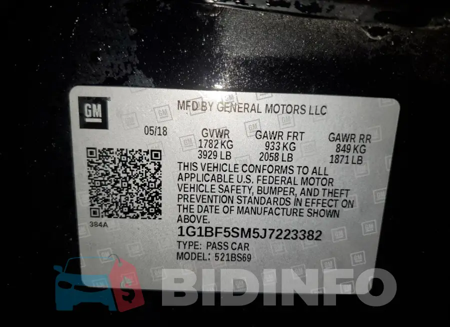 1G1BF5SM5J7223382 Photo# 12