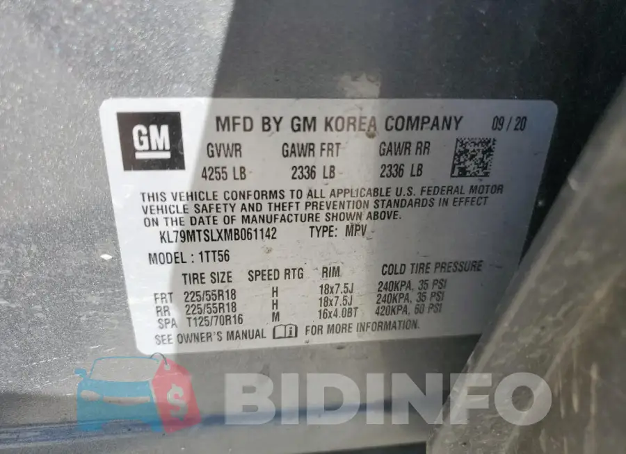 KL79MTSLXMB061142 Photo# 13