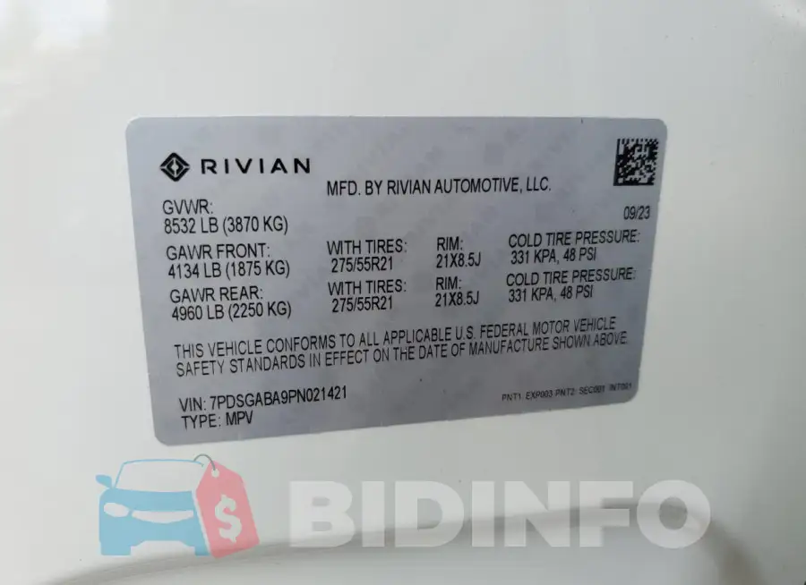 7PDSGABA9PN021421 Photo# 14