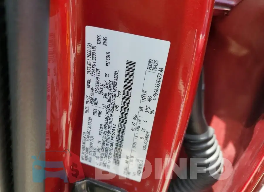 1FTEW1EG6FFB57814 Photo# 12
