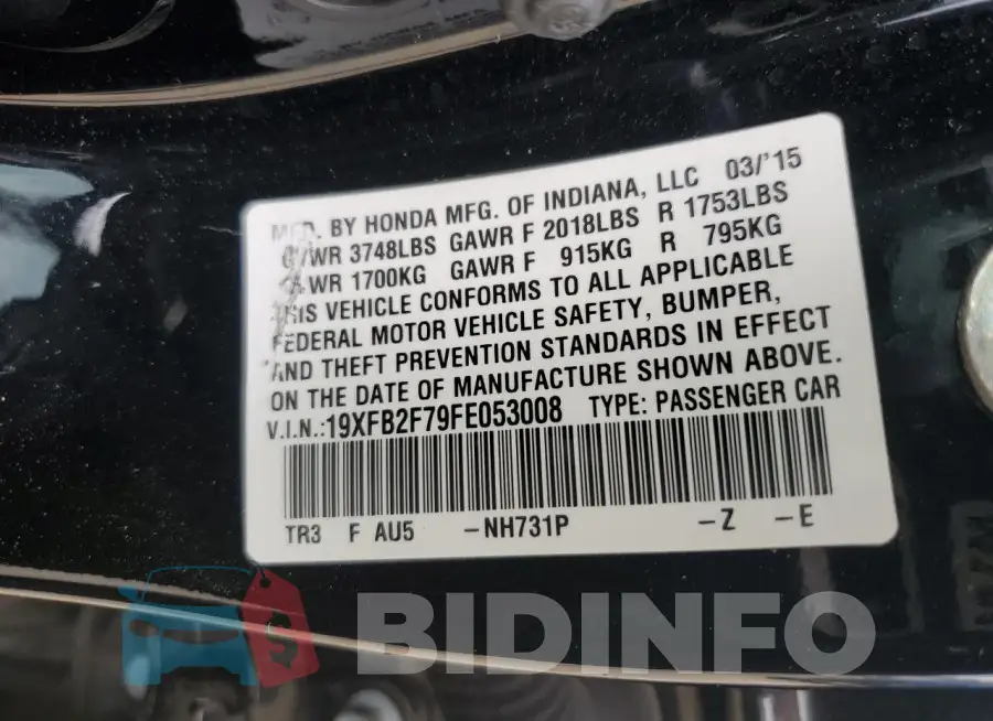 19XFB2F79FE053008 Photo# 12