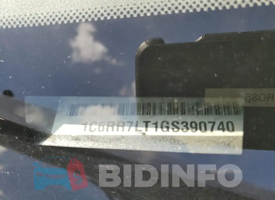 1C6RR7LT1GS390740 Photo# 13