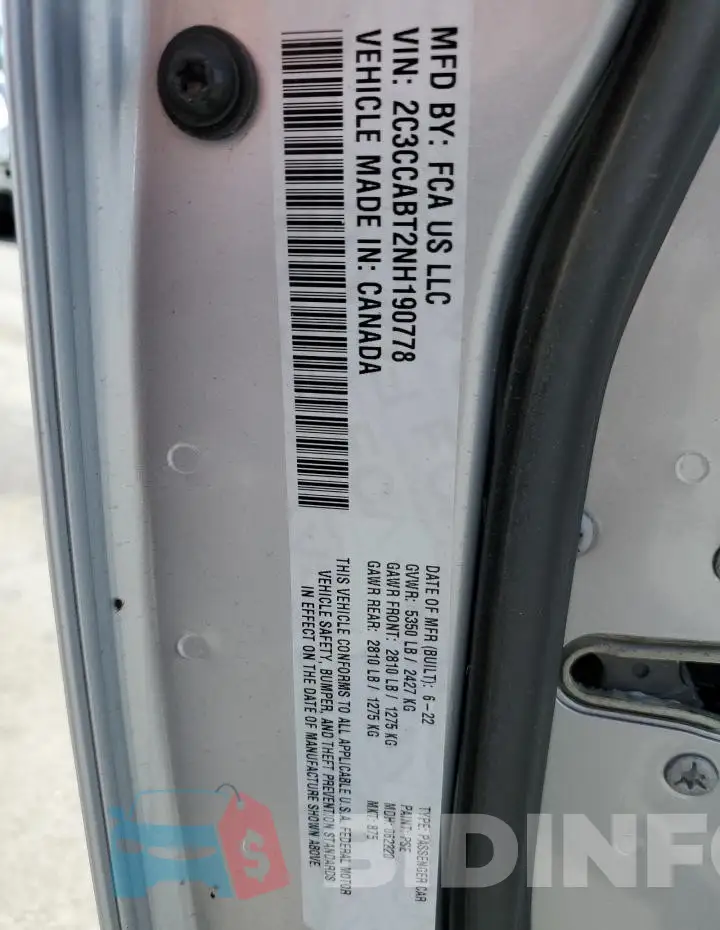 2C3CCABT2NH190778 Photo# 13