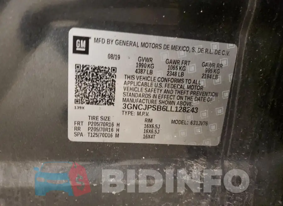 3GNCJPSB6LL128243 Photo# 12