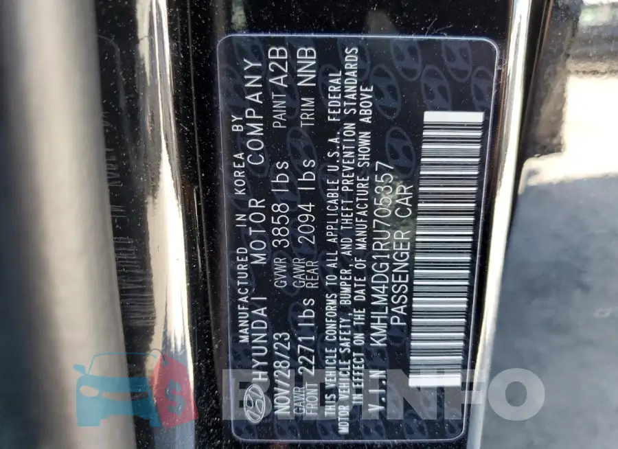 KMHLM4DG1RU705357 Photo# 12