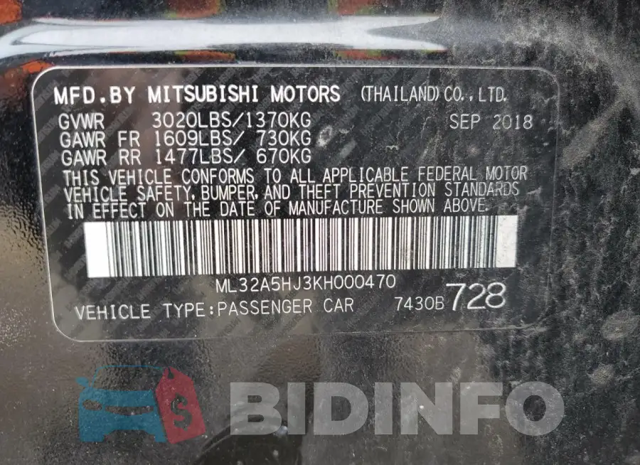 ML32A5HJ3KH000470 Photo# 12