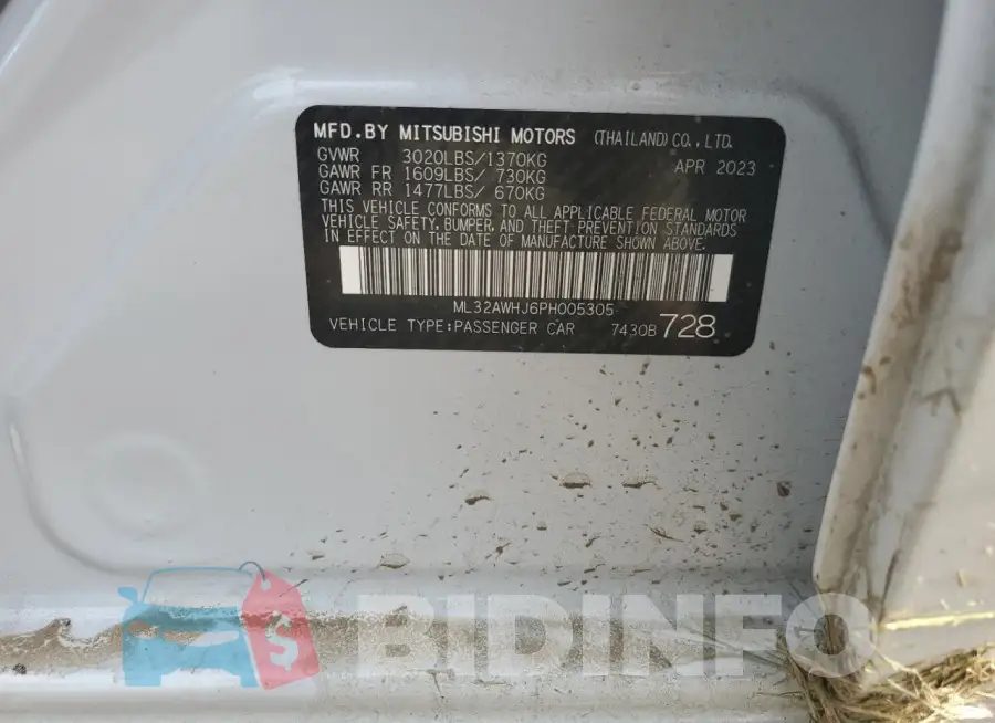 ML32AWHJ6PH005305 Photo# 13