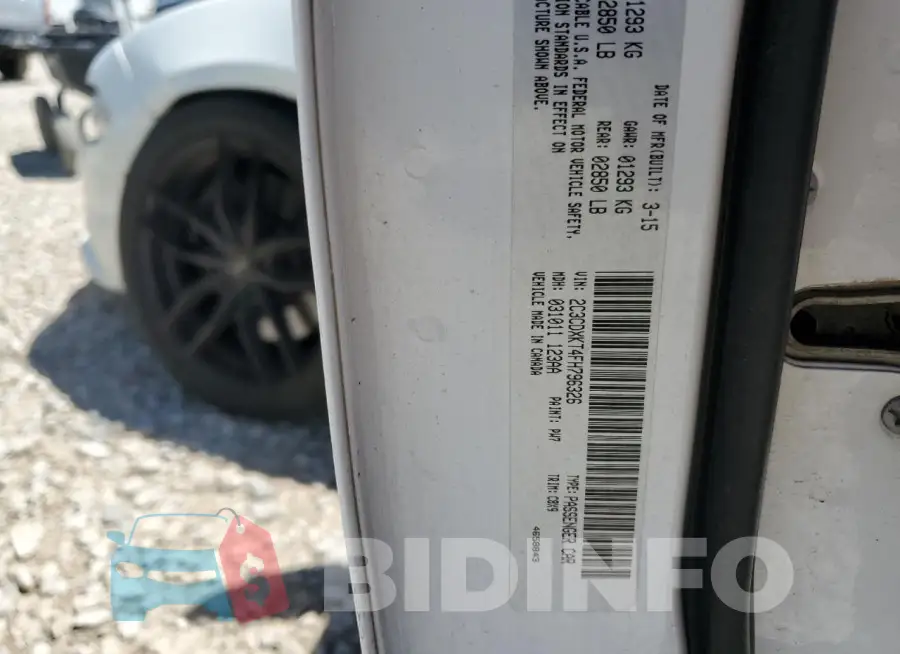 2C3CDXKT4FH796326 Photo# 12