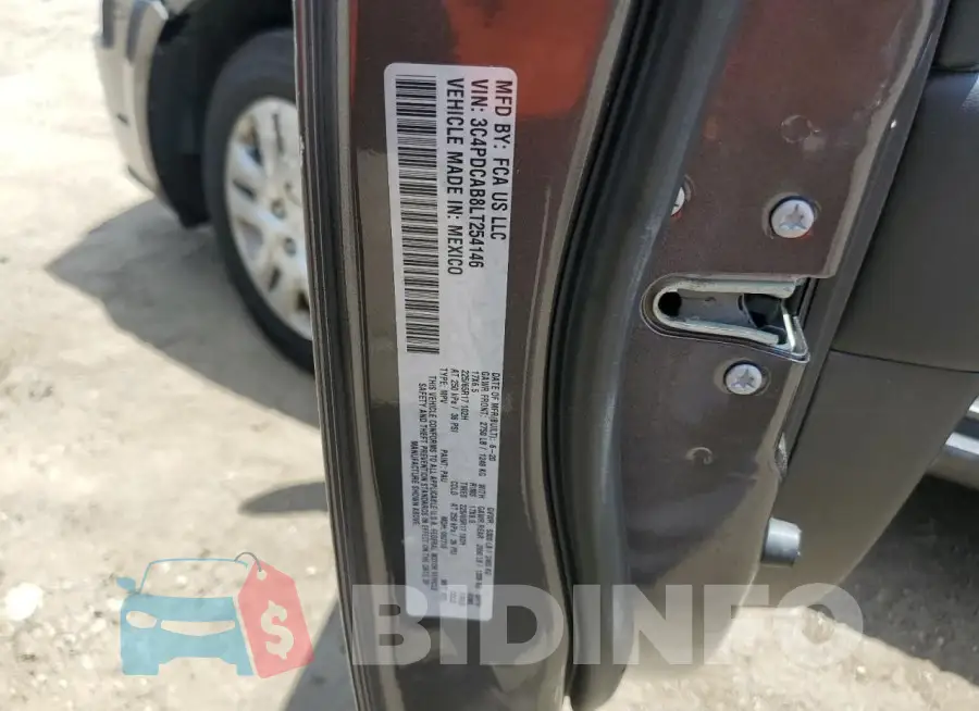 3C4PDCAB8LT254146 Photo# 13