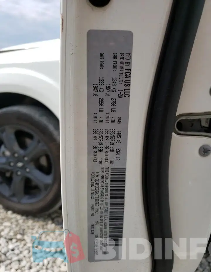 3C4PDCGB0LT188263 Photo# 13