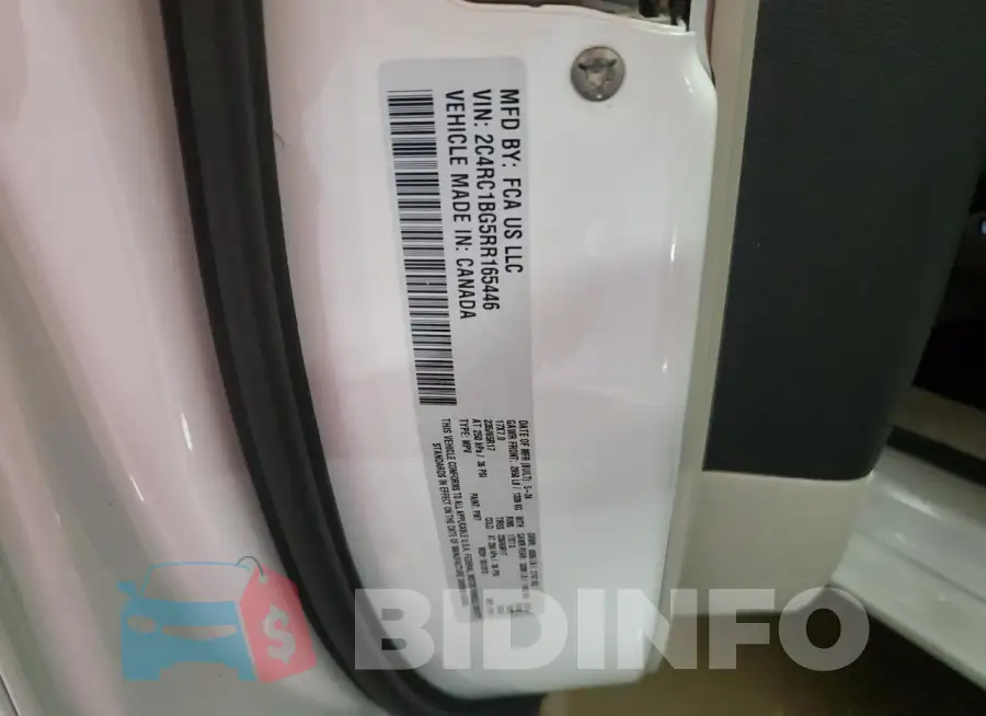 2C4RC1BG5RR165446 Photo# 13