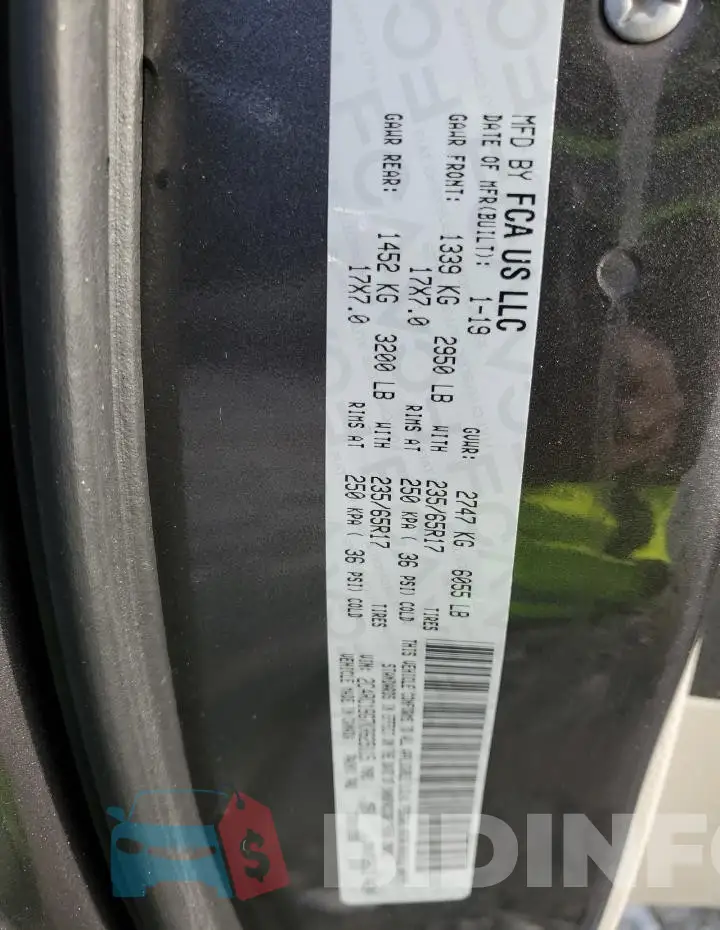 2C4RC1BG7KR625115 Photo# 13