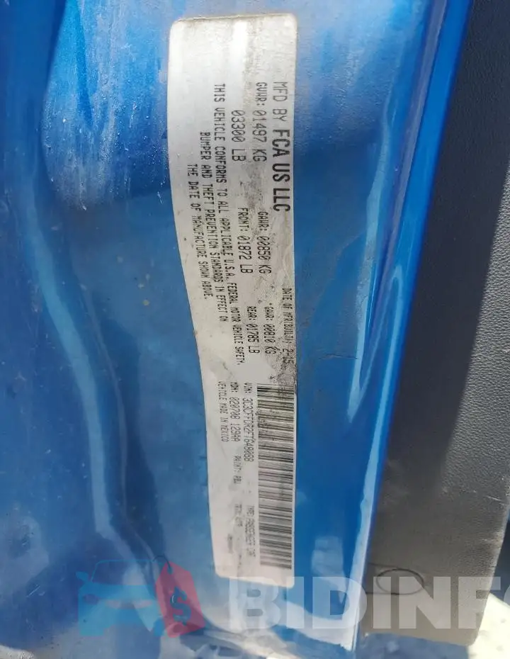 3C3CFFDR2FT648088 Photo# 12