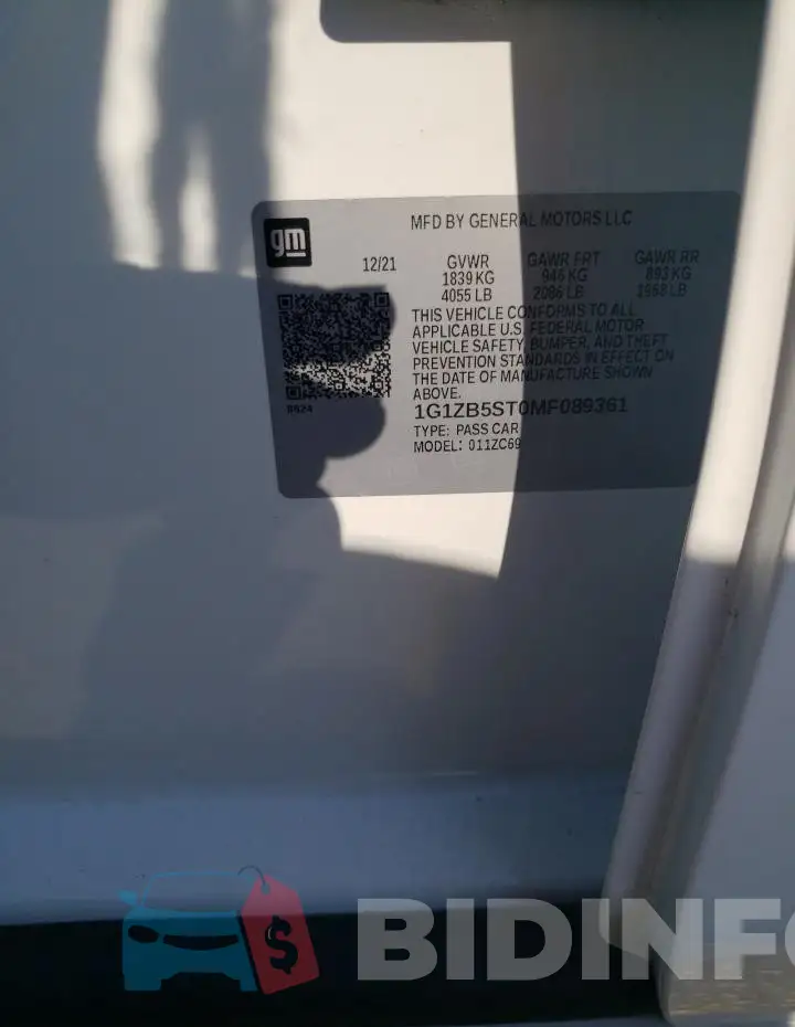 1G1ZB5ST0MF089361 Photo# 12