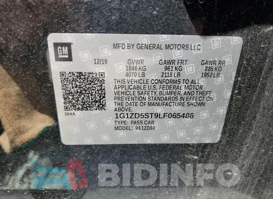 1G1ZD5ST9LF065486 Photo# 12