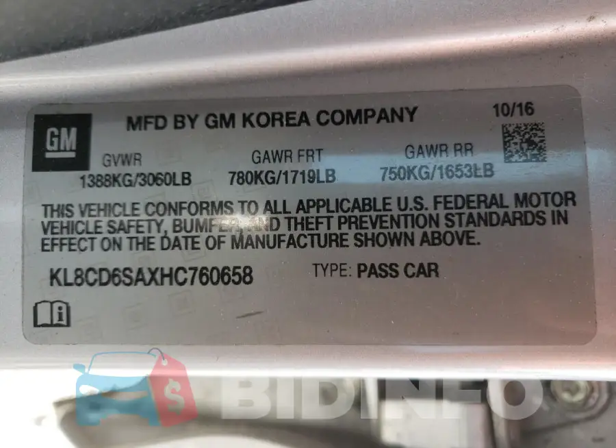 KL8CD6SAXHC760658 Photo# 12