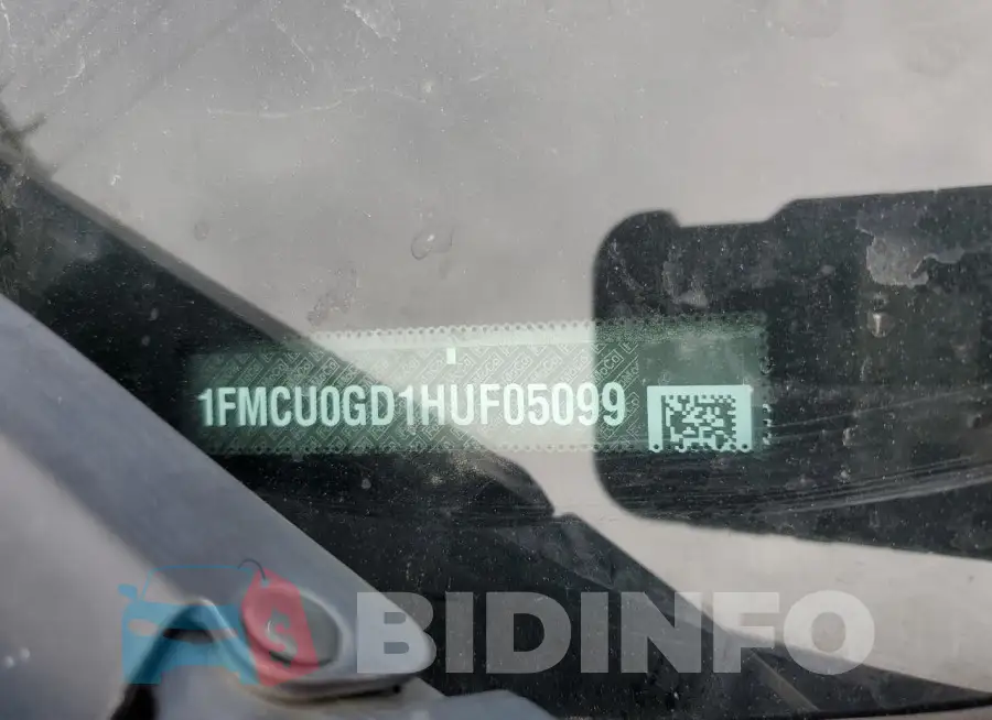 1FMCU0GD1HUF05099 Photo# 13
