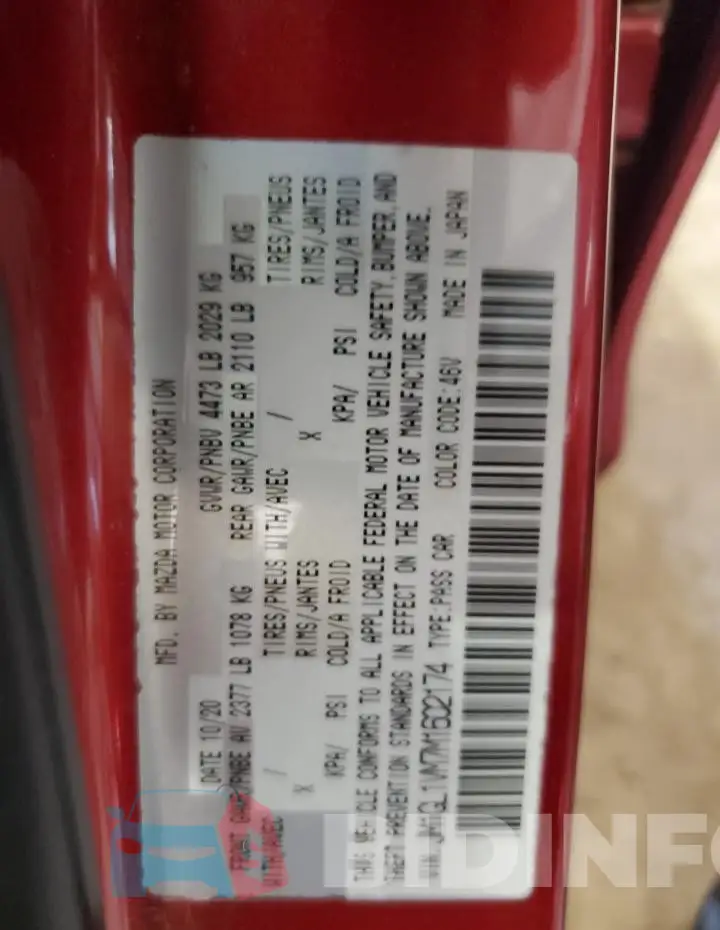 JM1GL1VM7M1602174 Photo# 12