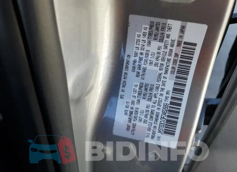 JM3TB3CV3F0462889 Photo# 14