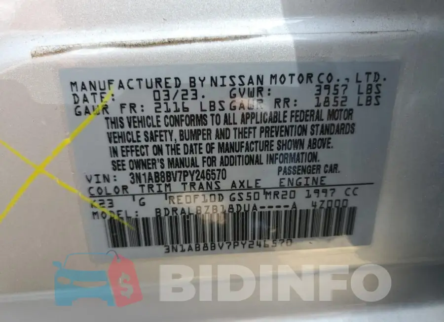 3N1AB8BV7PY246570 Photo# 12