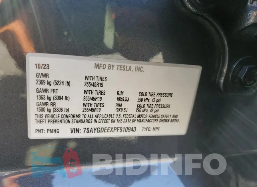 7SAYGDEEXPF910943 Photo# 12